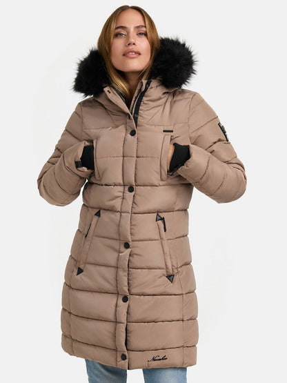 Navahoo Winterjacke Damen Baumwolle