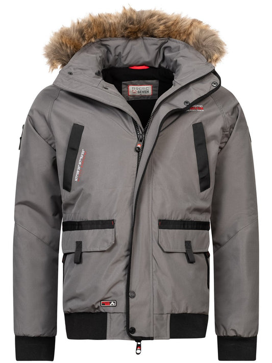 Arctic Seven Winterjacke Herren Baumwolle