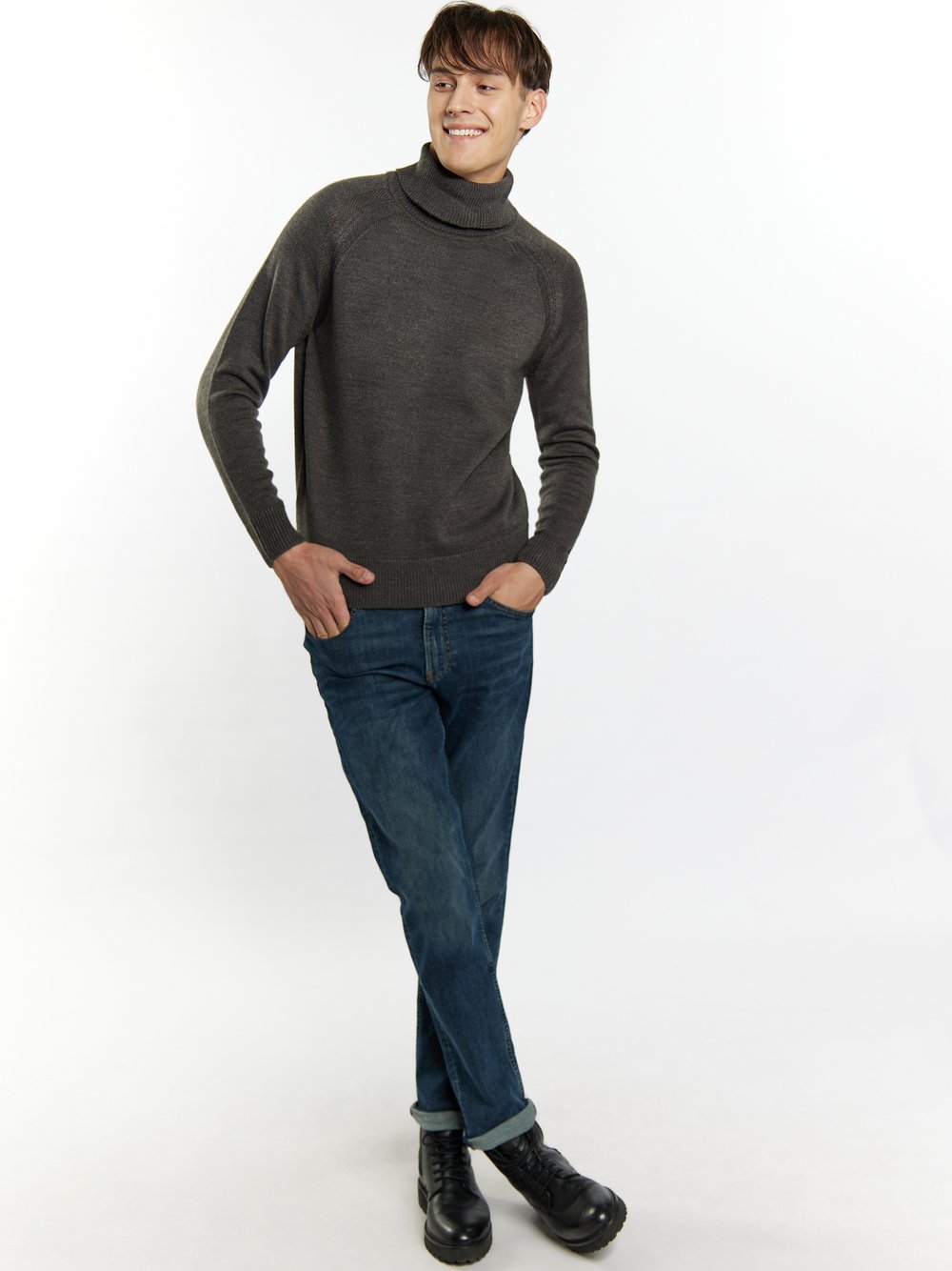 Mo Rollkragenpullover Herren