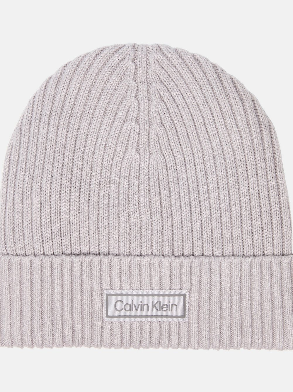 Calvin Klein Strickmütze mit Cashmere-Anteil Herren Baumwolle strukturiert