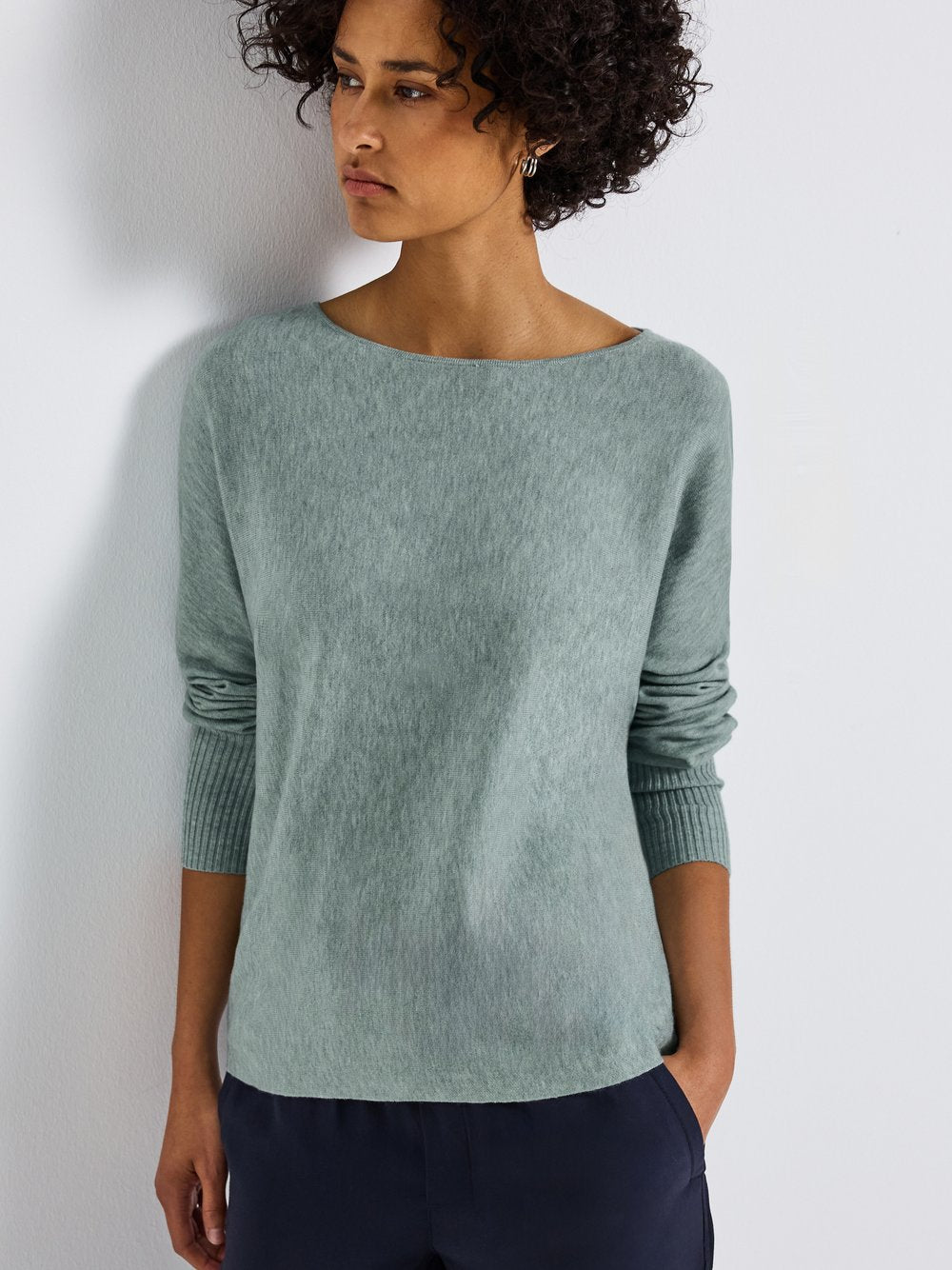 Street One Feinstrickpullover Damen meliert