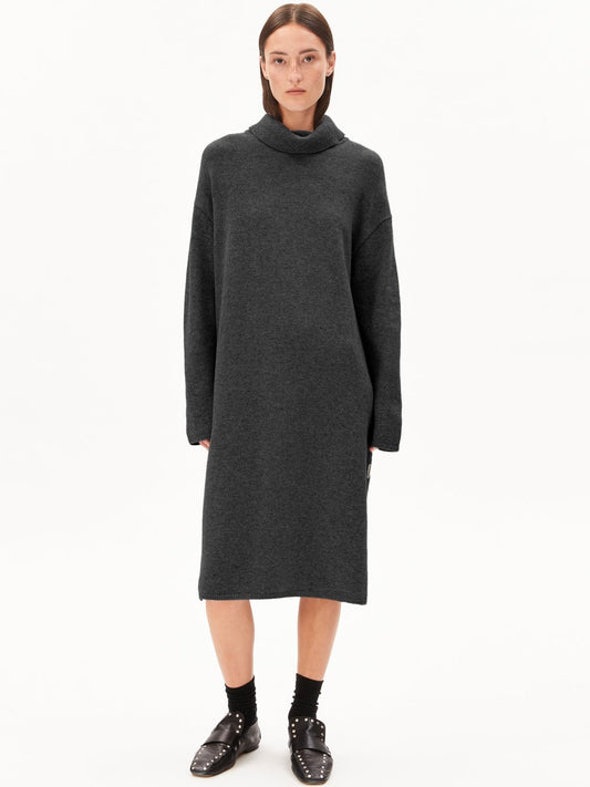 ARMEDANGELS Strickkleid aus Wolle Damen meliert