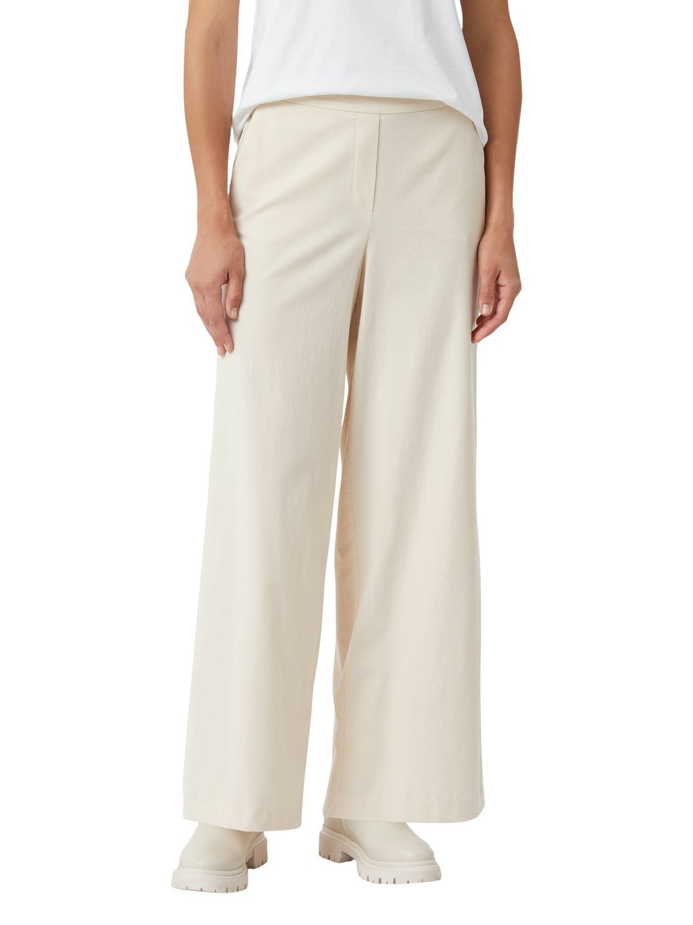 comma casual identity Cordhose Damen Baumwolle