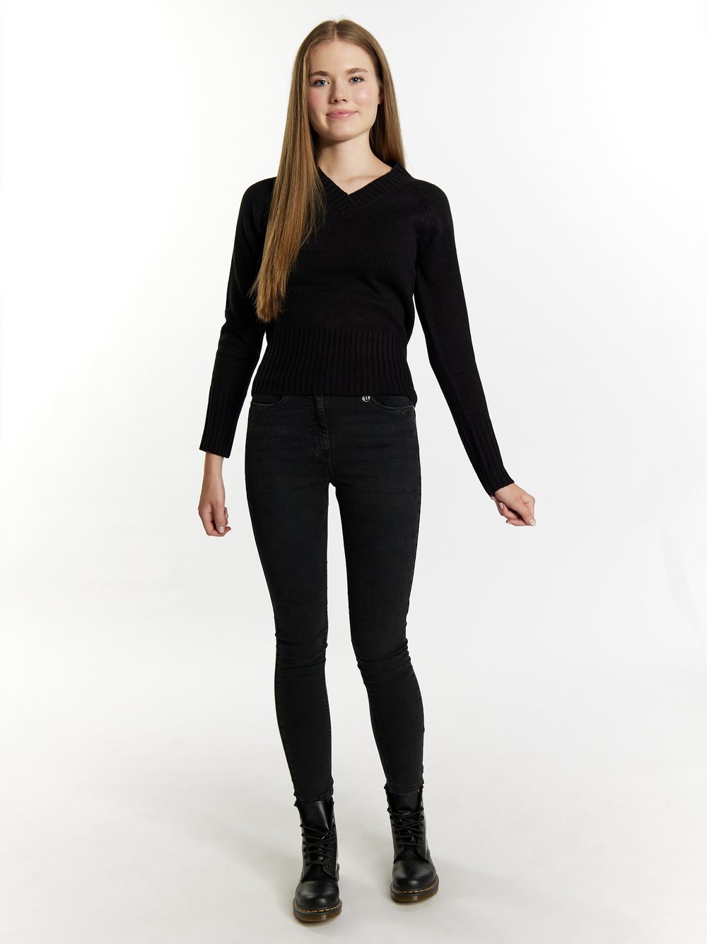 MyMo Strickpullover Damen