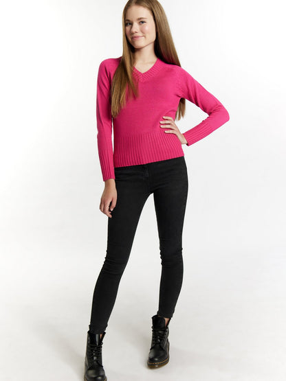 MyMo Strickpullover Damen