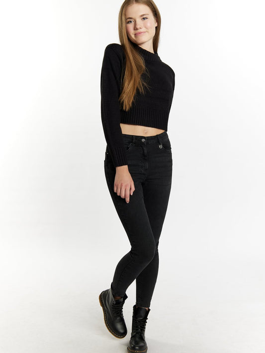 MyMo Kurzer Pullover Damen