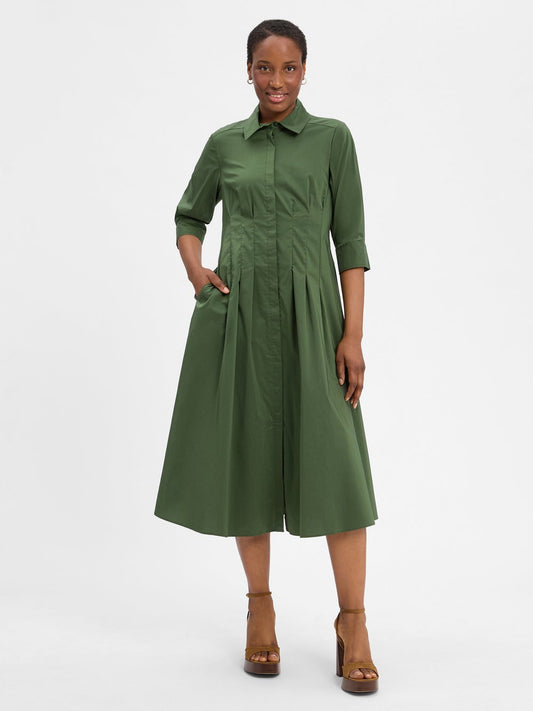 Ambiance Kleid Damen Baumwolle