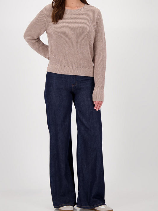 Monari Strickpullover Damen Rippe