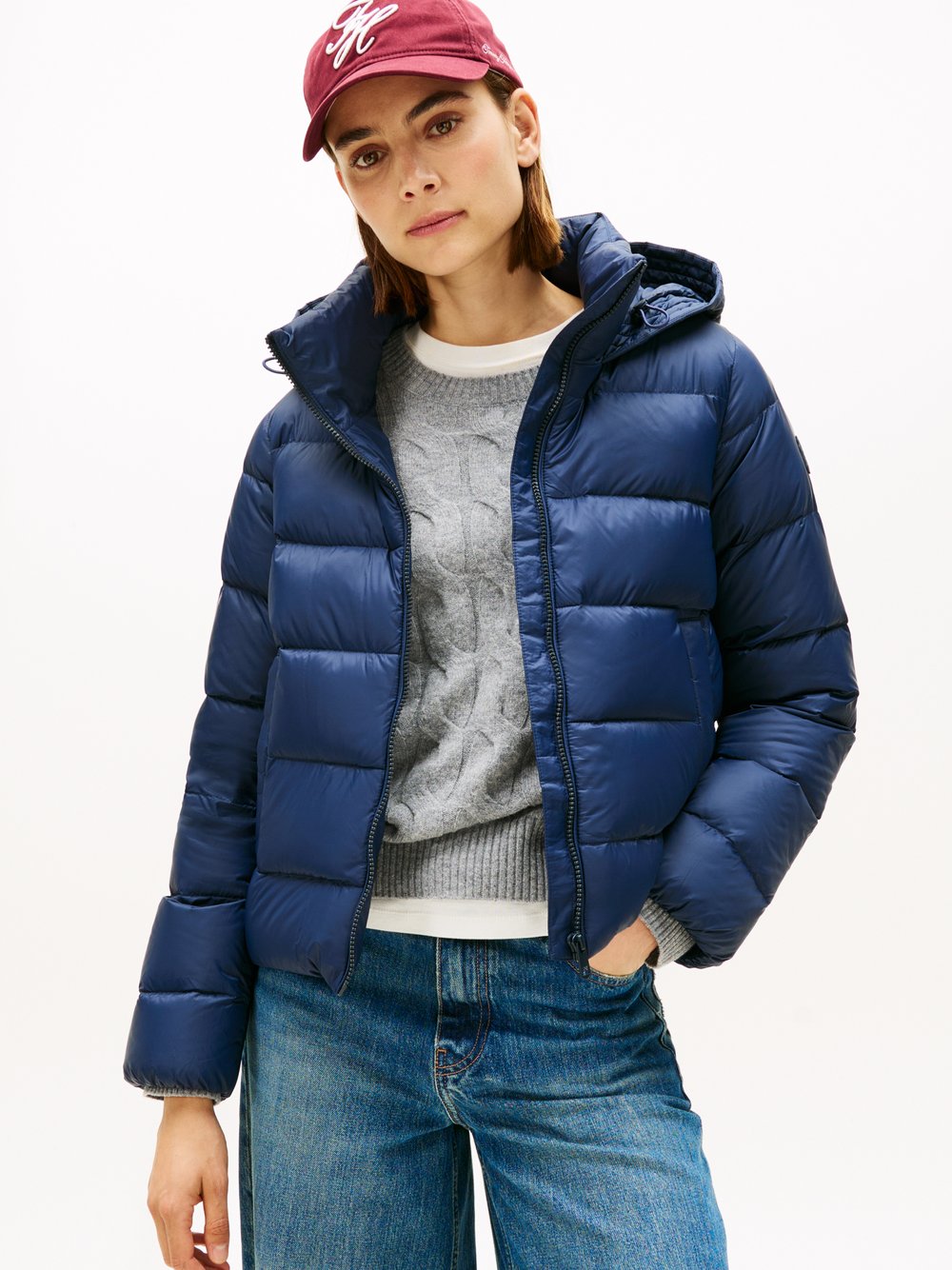 Tommy Hilfiger Daunenjacke Damen Polyamid