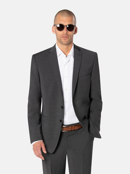 Benvenuto Anzugsakko Herren Modern Fit meliert