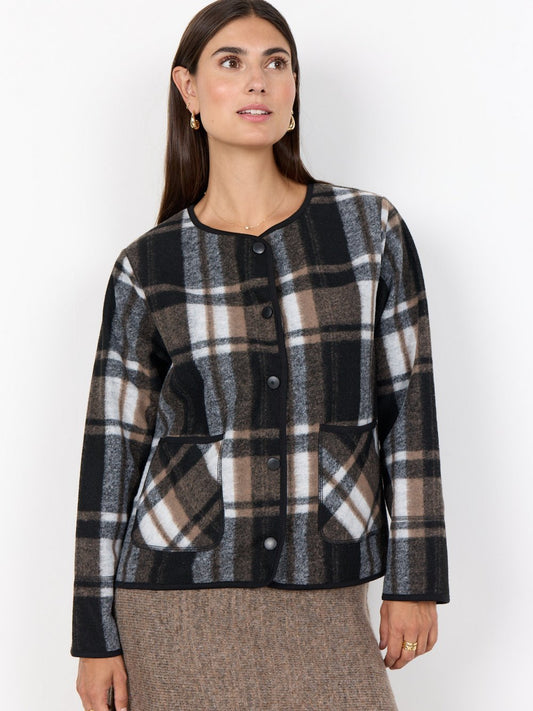 soyaconcept® Jacke Damen kariert