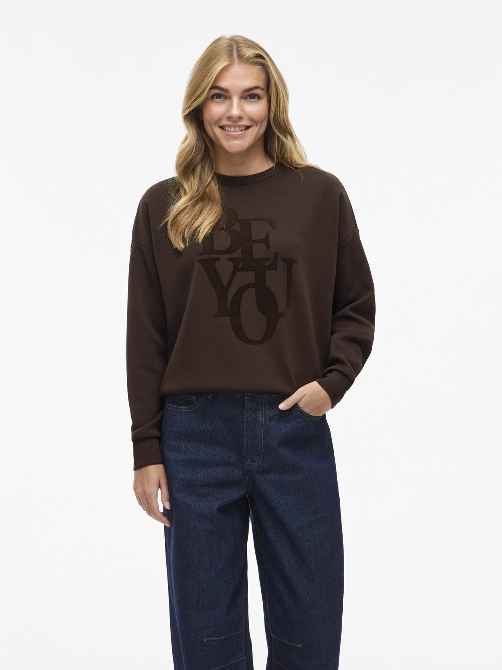 Vila Sweatshirt Damen bedruckt