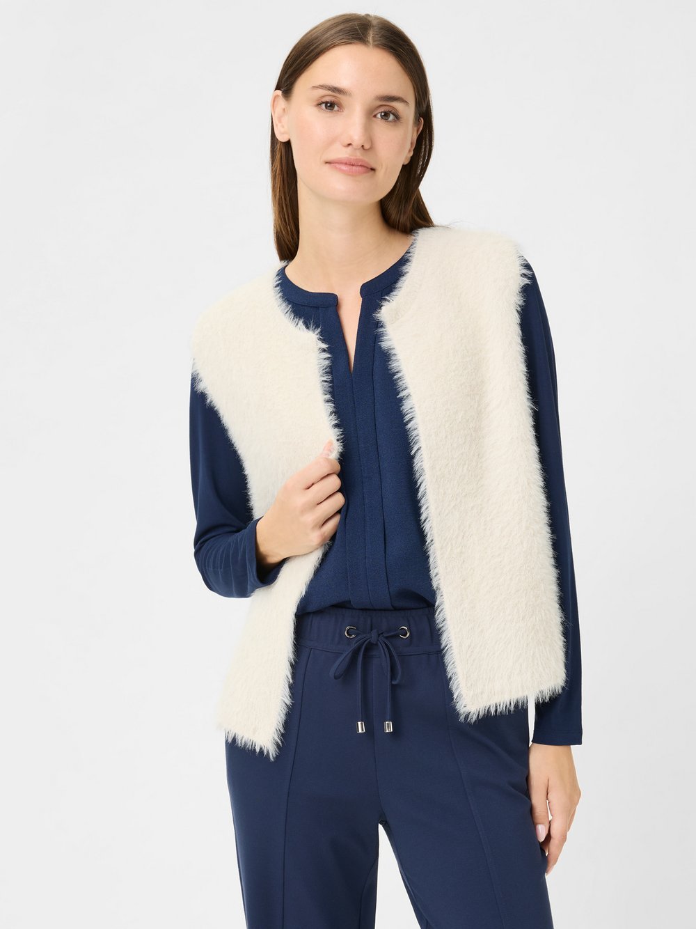 Olsen Kunstfell-Weste Damen