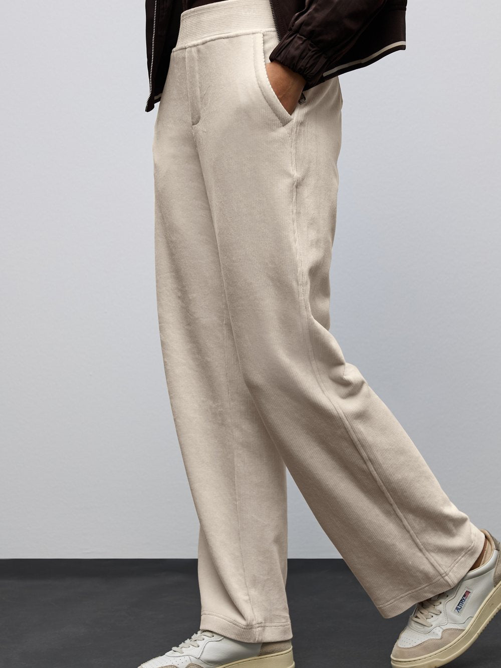 Street One Cordhose Damen strukturiert