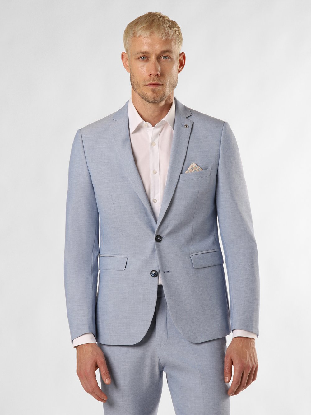 Finshley & Harding London Baukasten-Sakko Herren Slim Fit