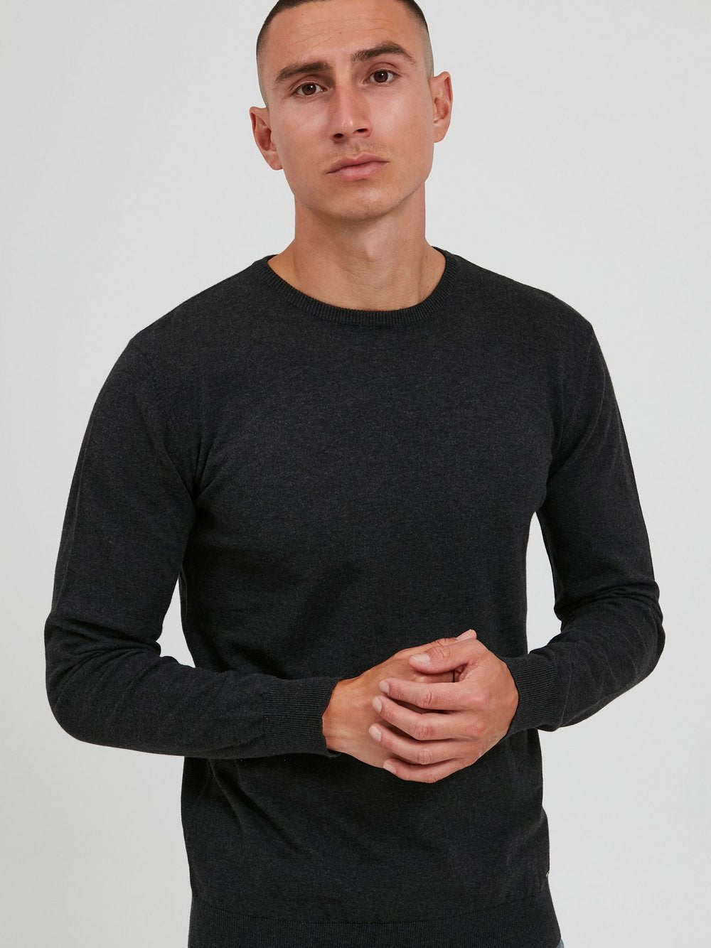 Indicode Rundhalspullover Herren Baumwolle