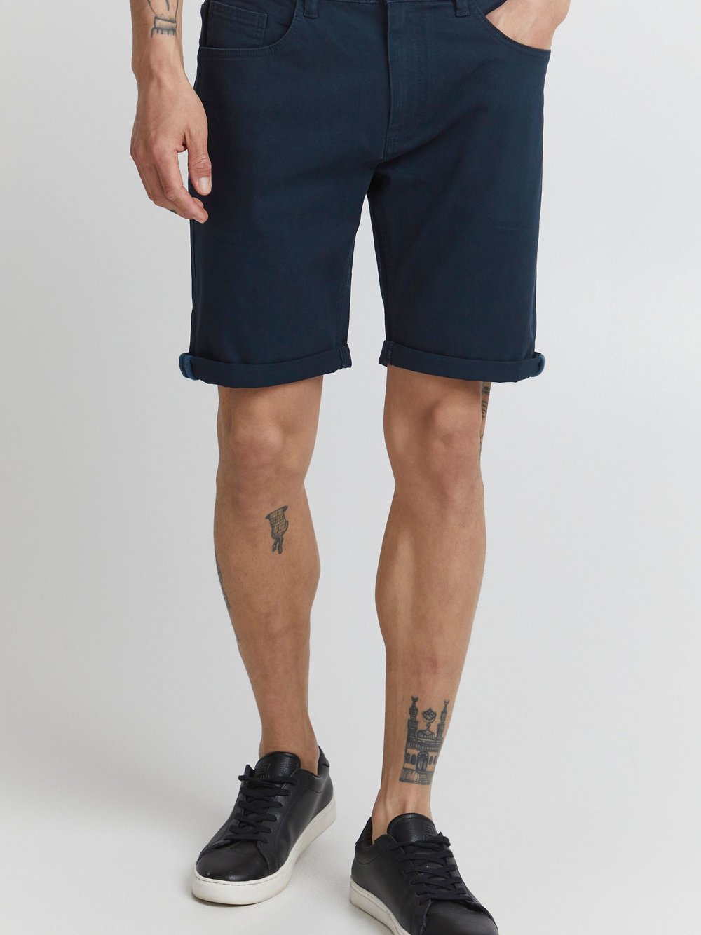 Indicode Jeansshorts Herren Baumwolle