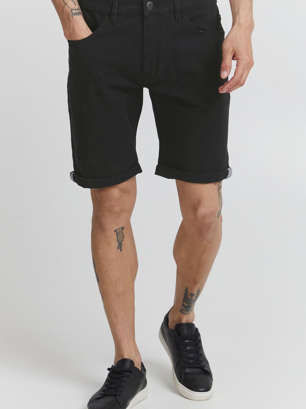 Indicode Jeansshorts Herren Baumwolle