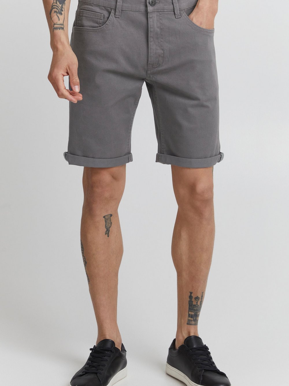 Indicode Jeansshorts Herren Baumwolle