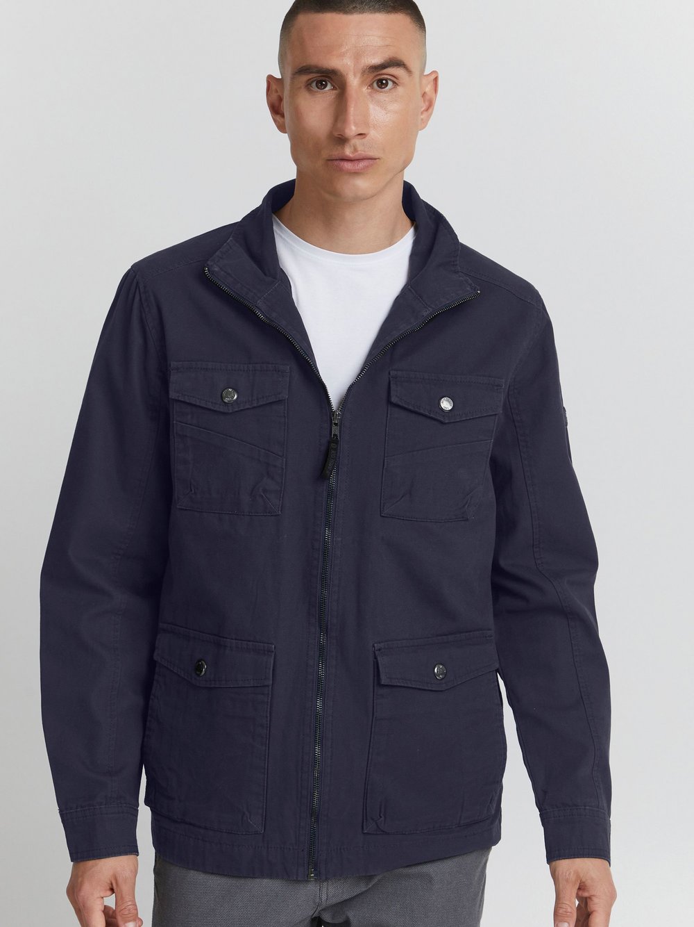 Indicode Fieldjacket Herren Baumwolle