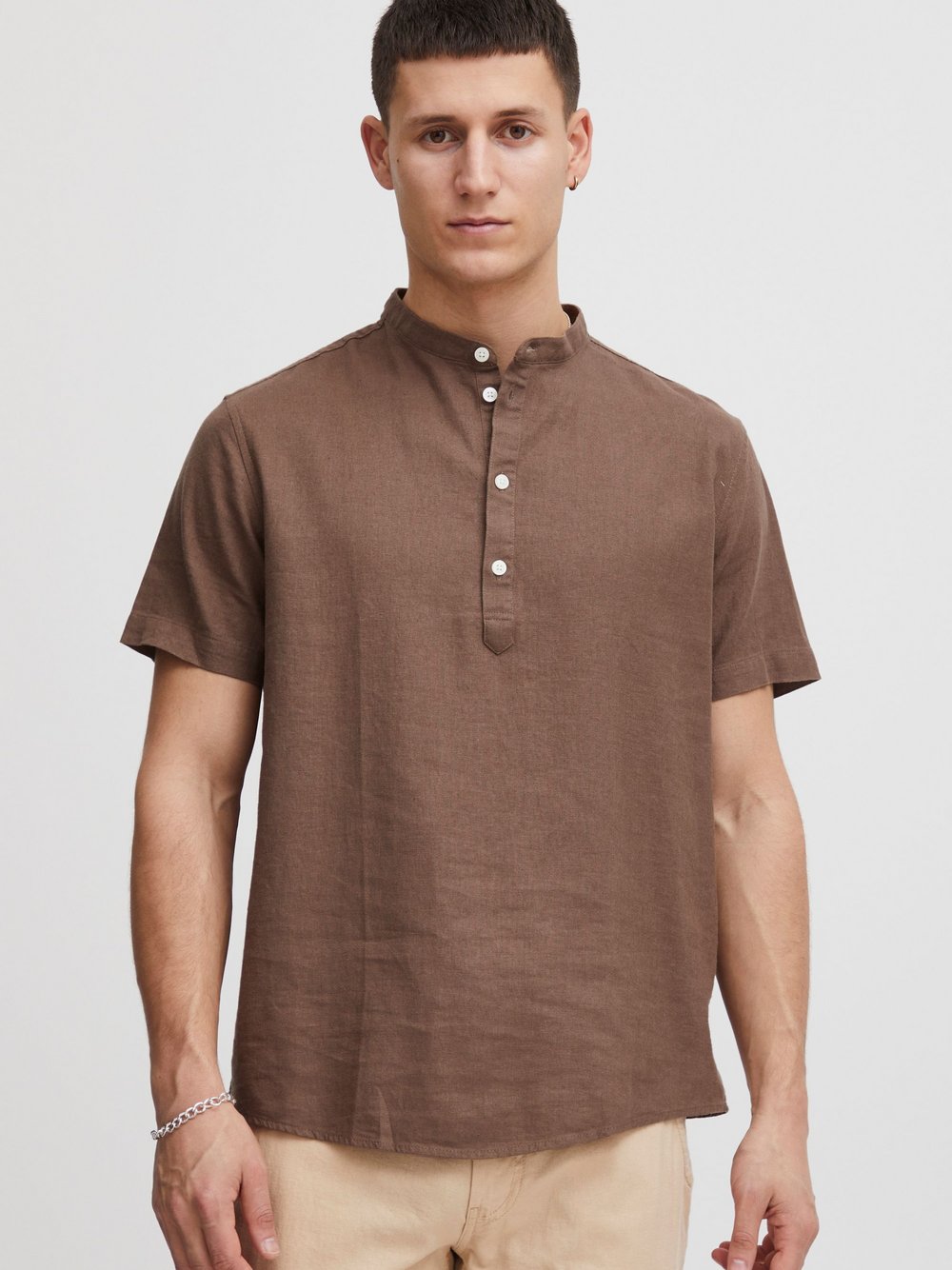 Indicode Kurzarmhemd Herren Regular Fit