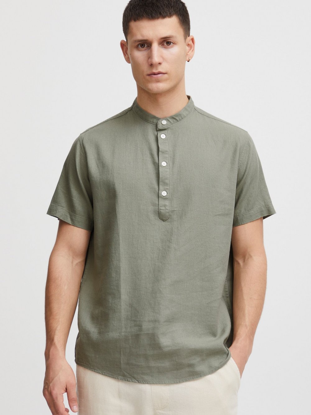 Indicode Kurzarmhemd Herren Regular Fit