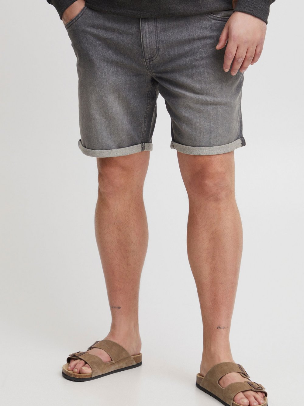 Indicode Jeansshorts Herren Baumwolle