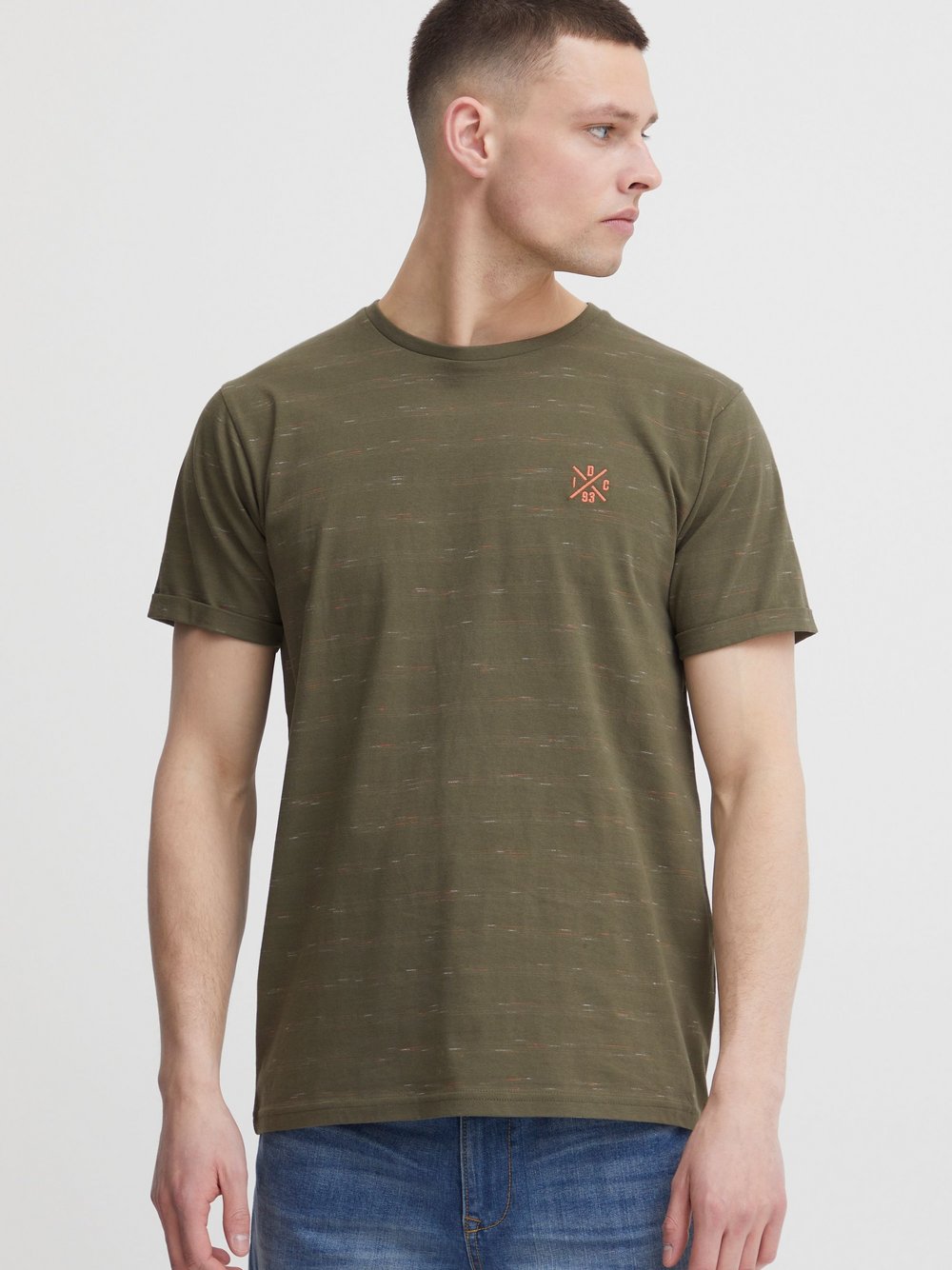 Indicode T-Shirt Herren Baumwolle bedruckt