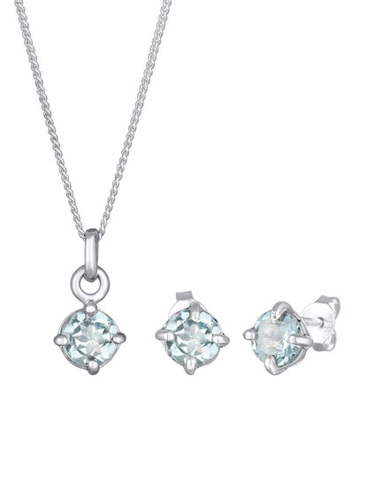 Elli PREMIUM Schmuckset Damen Sterlingsilber