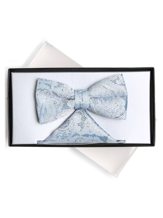 Wilvorst Fliege und Einstecktuch Herren Regular Fit gemustert