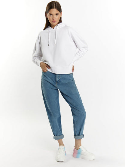 MyMo Kapuzenpullover Damen Baumwolle