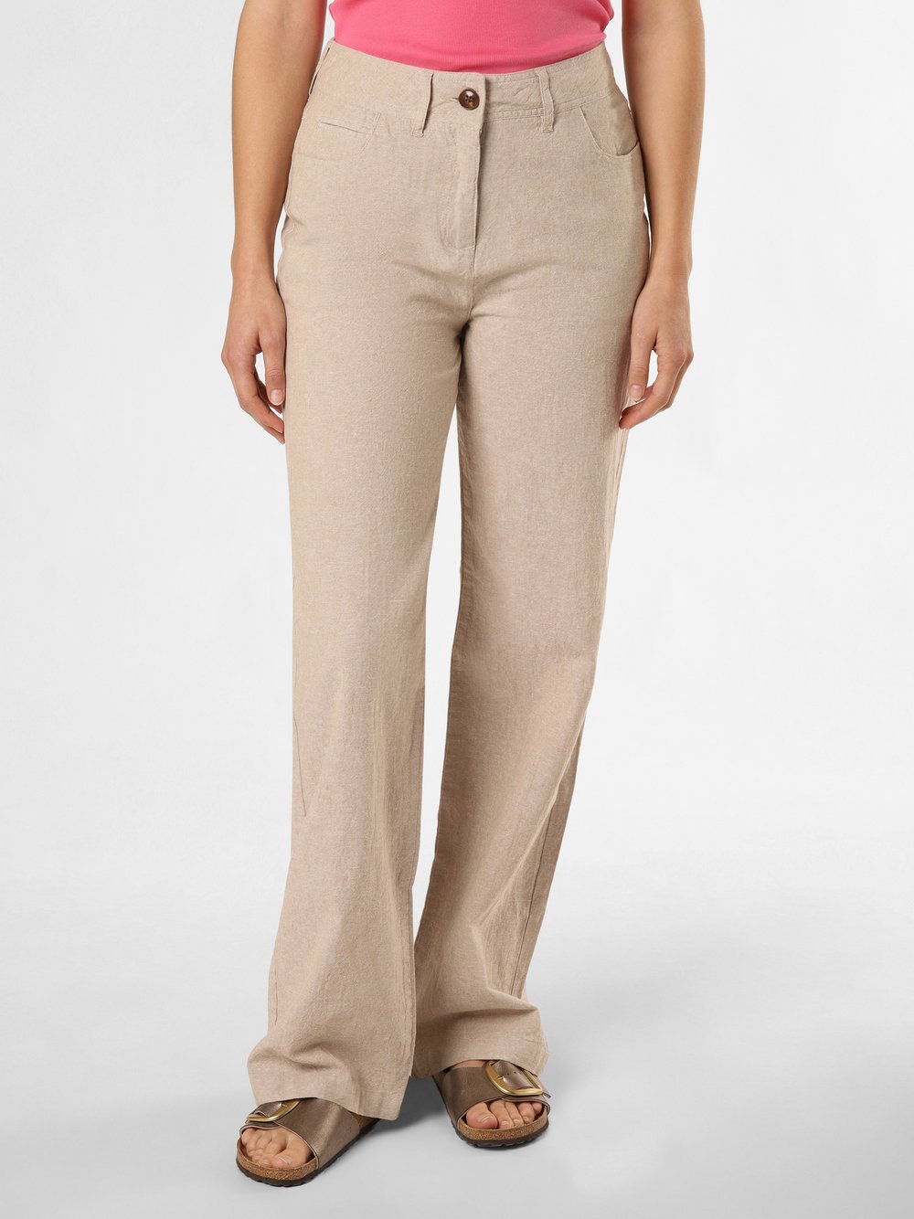 Franco Callegari Hose mit Leinen-Anteil Damen