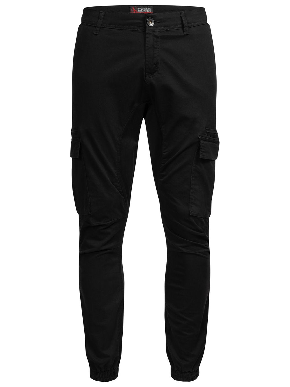 Alessandro Salvarini Cargohose Herren Baumwolle