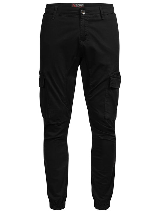 Alessandro Salvarini Cargohose Herren Baumwolle