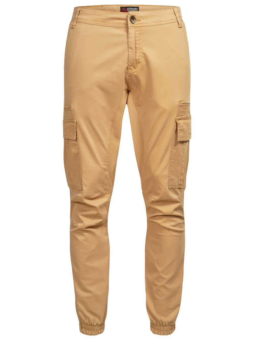 Alessandro Salvarini Cargohose Herren Baumwolle