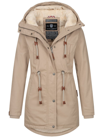 Navahoo Winterjacke Damen Baumwolle