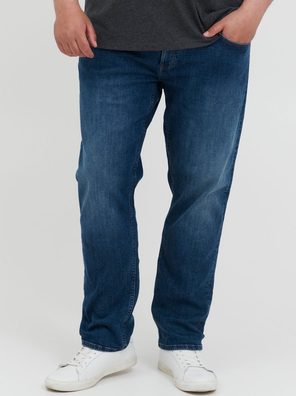 Indicode 5-Pocket-Jeans Herren Baumwolle