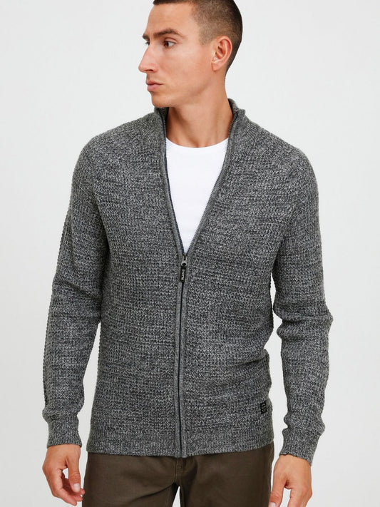 BLEND Strickjacke Herren meliert