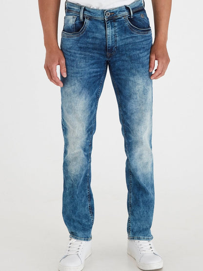 Indicode 5-Pocket-Jeans Herren Baumwolle