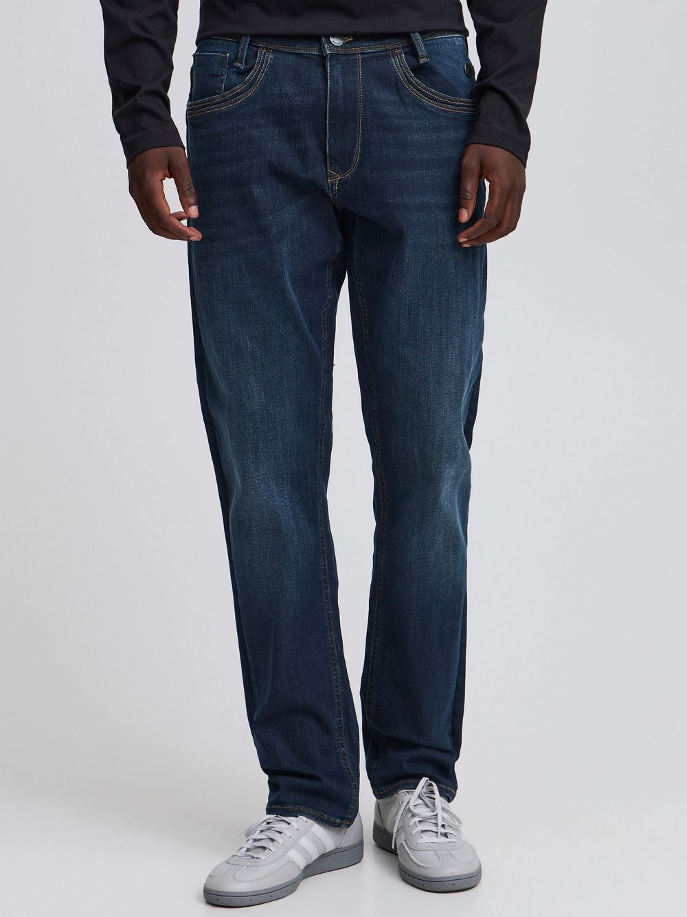 Indicode 5-Pocket-Jeans Herren Baumwolle