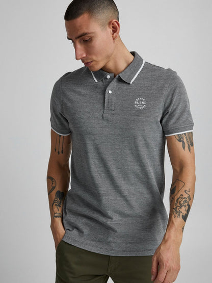 BLEND Poloshirt Herren Baumwolle