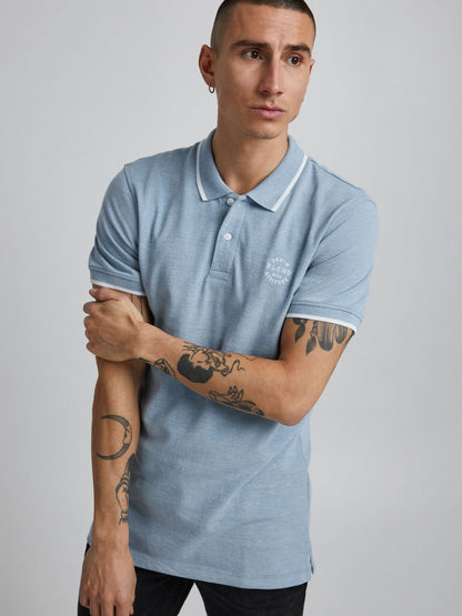 BLEND Poloshirt Herren Baumwolle