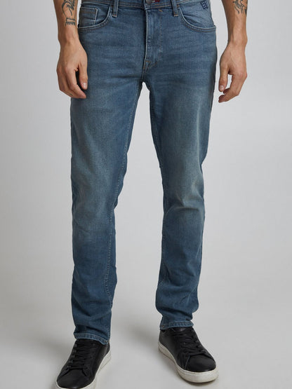 Indicode 5-Pocket-Jeans Herren Baumwolle
