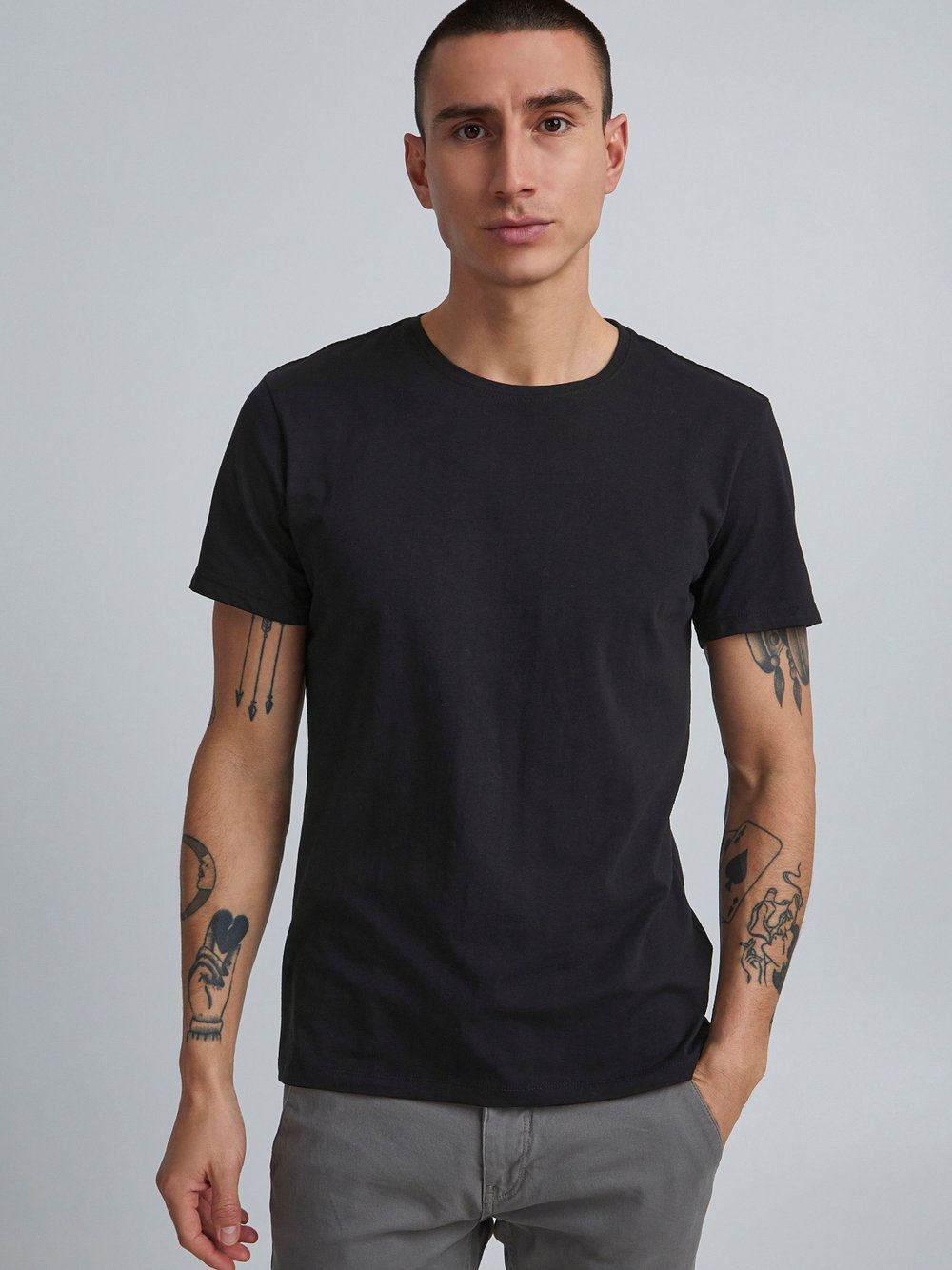 BLEND T-Shirt Herren Baumwolle