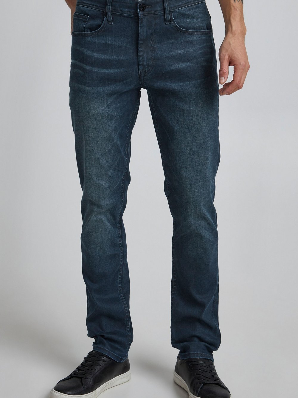 Indicode 5-Pocket-Jeans Herren Baumwolle
