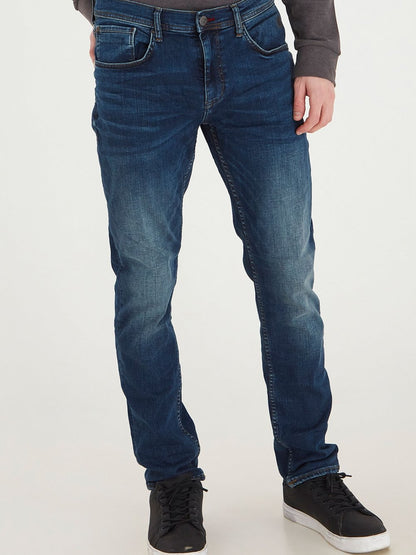 Indicode 5-Pocket-Jeans Herren Baumwolle