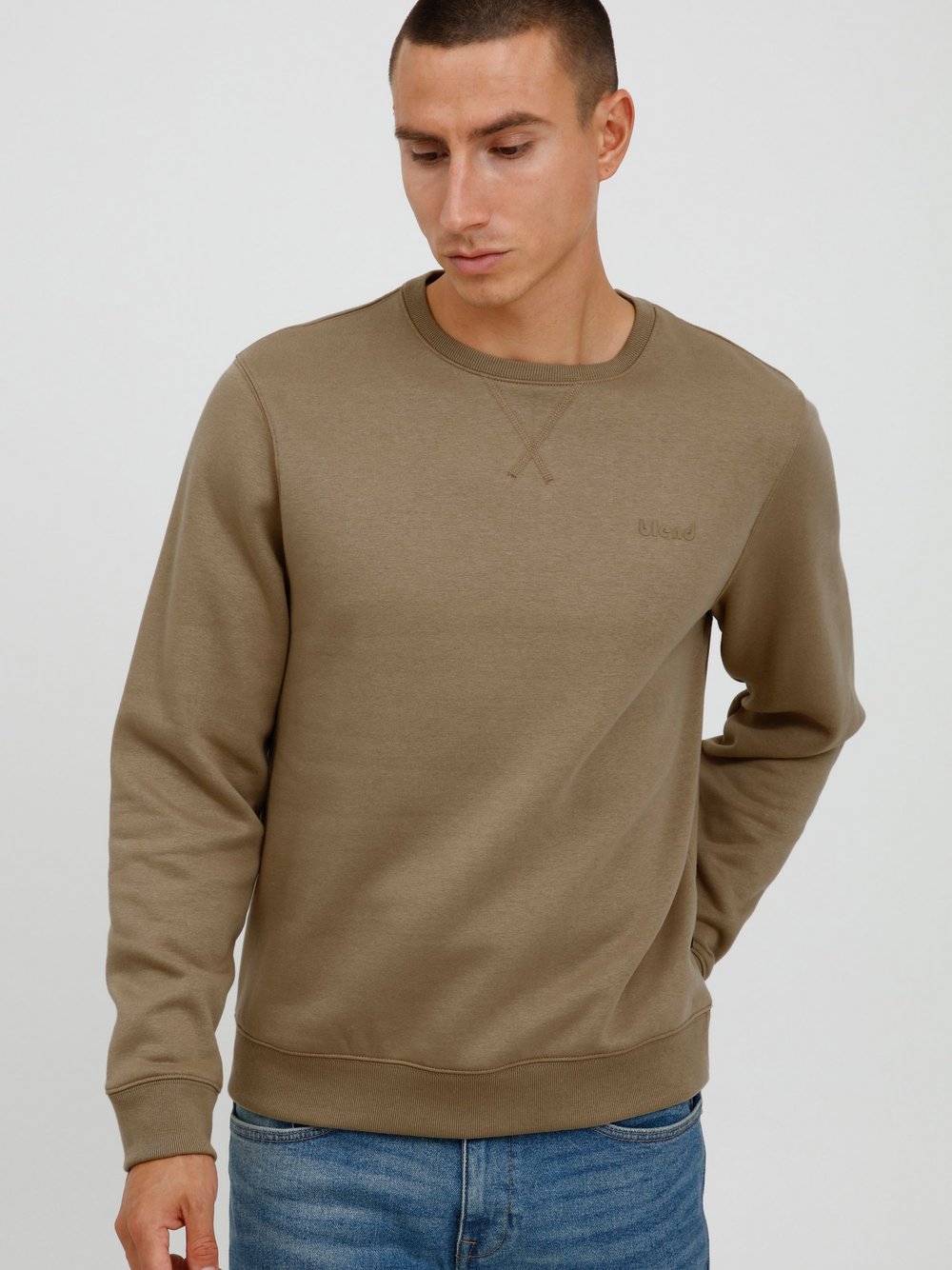BLEND Sweater Herren Baumwolle