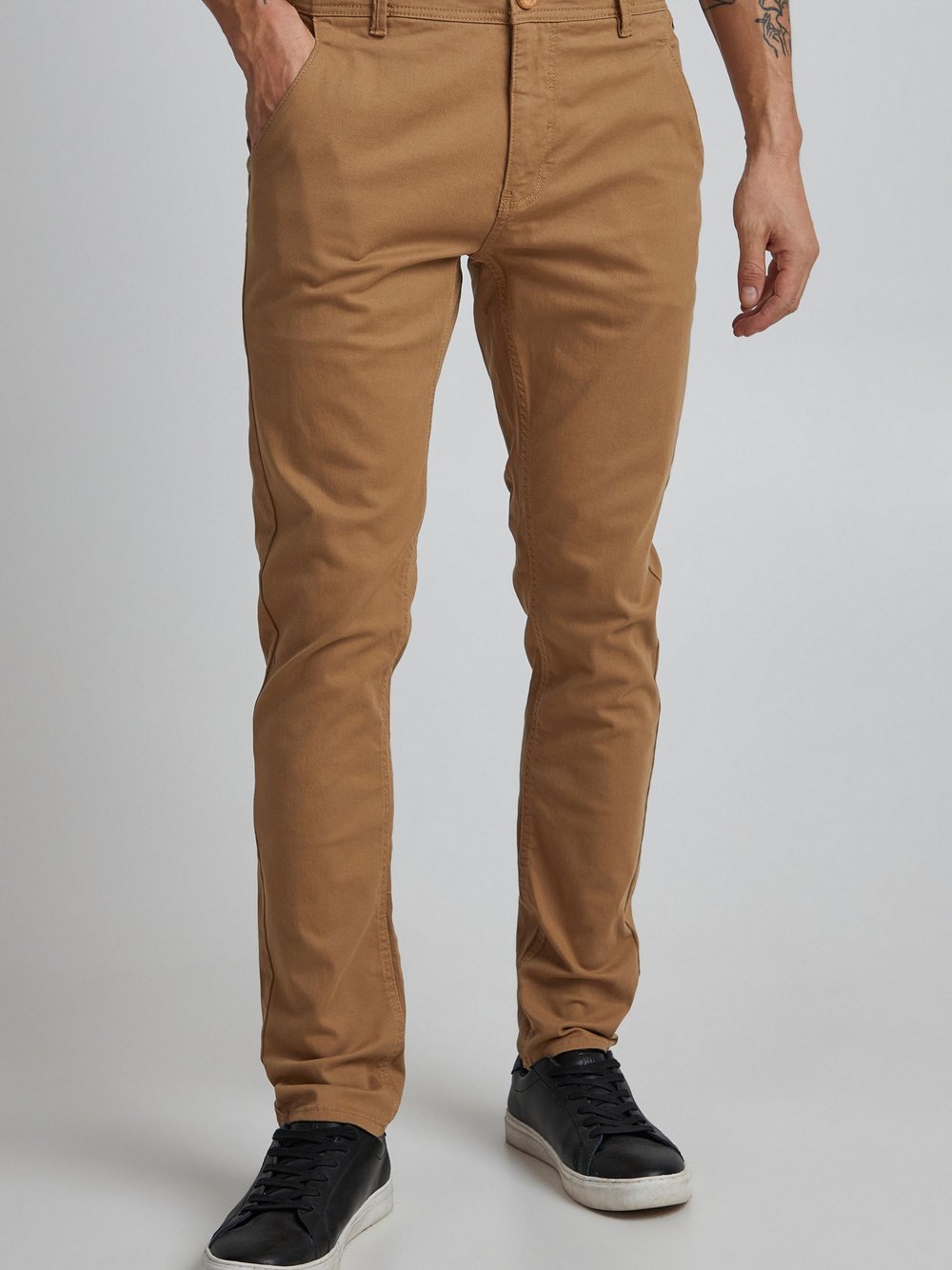 Indicode Chinohose Herren Baumwolle