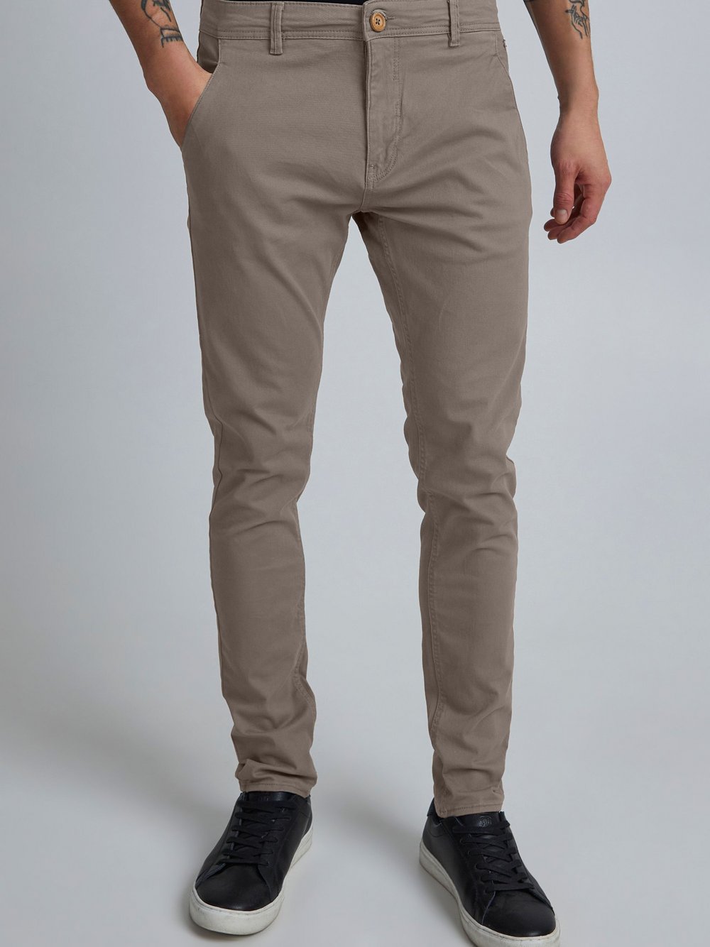 Indicode Chinohose Herren Baumwolle