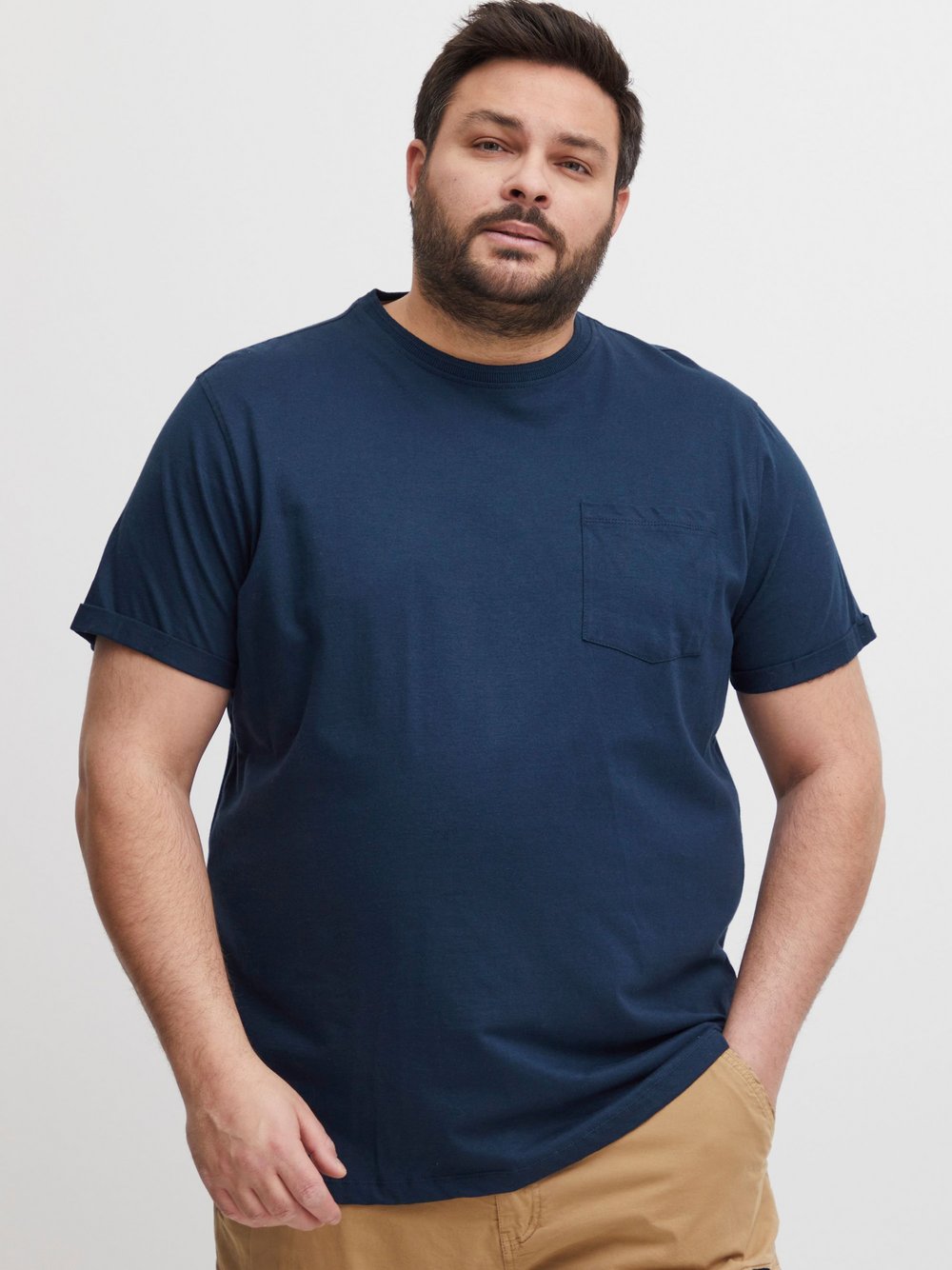 Indicode T-Shirt Herren Baumwolle bedruckt